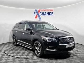 2017 Infiniti QX60 I Рестайлинг, чёрный, 1707000 рублей, вид 3