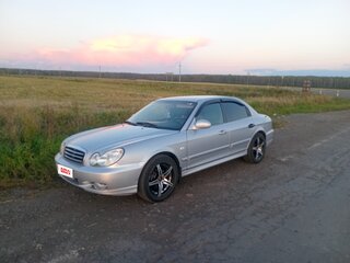 2007 Hyundai Sonata ТагАЗ IV (EF) Рестайлинг, серебристый, 500000 рублей, вид 1
