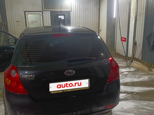 2008 Kia Ceed I, чёрный, 450000 рублей - вид 4