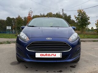 2016 Ford Fiesta Mk6 Рестайлинг, синий, 950000 рублей, вид 3