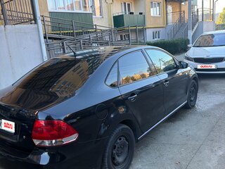 2012 Volkswagen Polo V, чёрный, 670000 рублей, вид 4