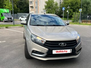 2018 Lada (ВАЗ) Vesta I, серый, 695000 рублей, вид 3