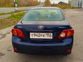2007 Toyota Corolla X (E140, E150), синий, 690000 рублей, вид 4
