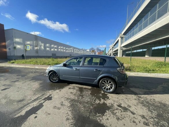 2008 Opel Astra H Рестайлинг, синий, 350000 рублей - вид 18