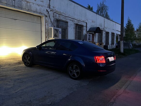 2016 Skoda Octavia III (A7), синий, 1300000 рублей - вид 10