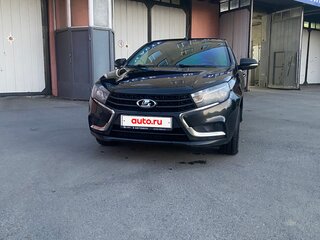 2020 Lada (ВАЗ) Vesta I, чёрный, 604000 рублей, вид 2