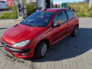 2002 Peugeot 206, красный, 160000 рублей, вид 3