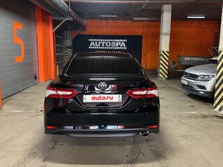 2021 Toyota Camry VIII (XV70) Рестайлинг, чёрный, 3300000 рублей, вид 5