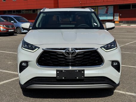 2026 Toyota Highlander IV (XU70), белый, 6300000 рублей, вид 2