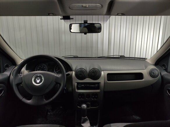 2011 Renault Logan I Рестайлинг, чёрный - вид 7