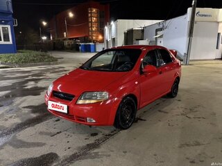 2005 Chevrolet Aveo I, красный, 250000 рублей, вид 1