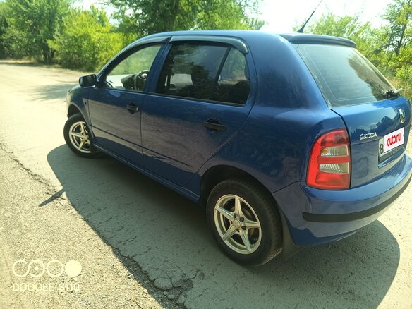 2004 Skoda Fabia I, синий, 400000 рублей - вид 5