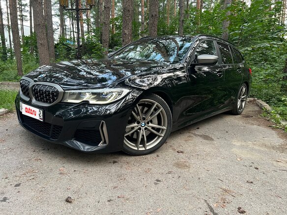 2020 BMW 3 серии 320d xDrive VII (G2x), чёрный, 3300000 рублей