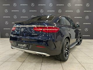 2015 Mercedes-Benz GLE 450 AMG I (W166), синий, 3385000 рублей, вид 5