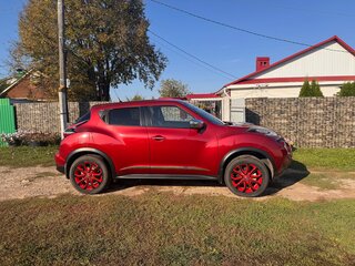 2014 Nissan Juke I Рестайлинг, красный, 1400000 рублей, вид 2