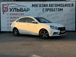2019 Lada (ВАЗ) Vesta I, белый, 830000 рублей, вид 1