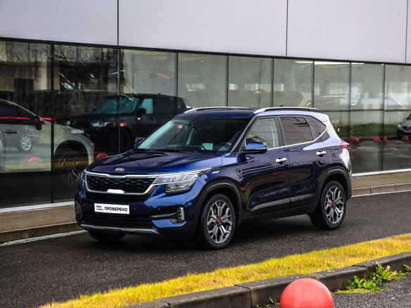 2020 Kia Seltos I, синий, 2303000 рублей - вид 2