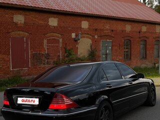 2000 Mercedes-Benz S-Класс 500 Long IV (W220), чёрный, 700000 рублей, вид 5