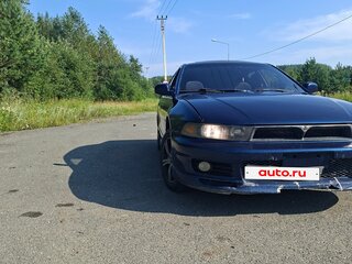 1997 Mitsubishi Galant VIII, синий, 180000 рублей, вид 2