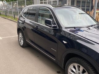 2014 BMW X3 28i xDrive II (F25), чёрный, 2199000 рублей, вид 3