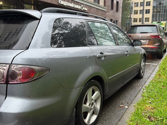 2005 Mazda 6 I (GG), серый - вид 2