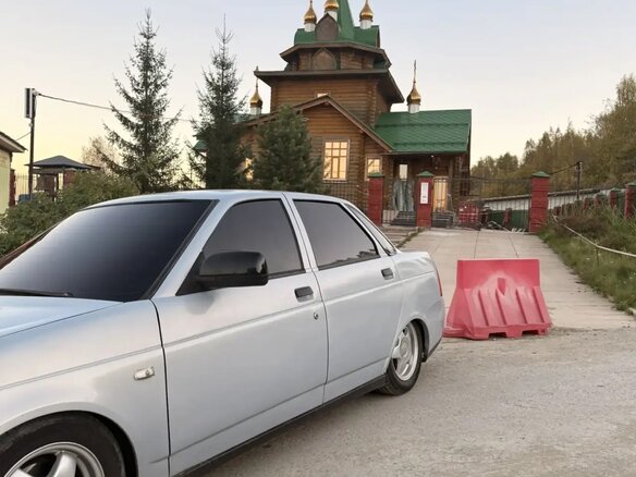 2007 Lada (ВАЗ) Priora I, серебристый - вид 6