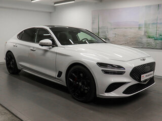 2022 Genesis G70 I Рестайлинг, белый, 3570000 рублей, вид 3