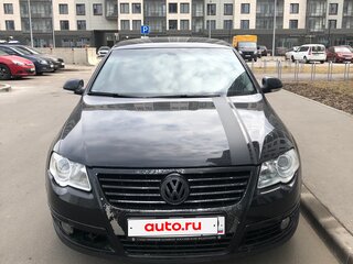 2008 Volkswagen Passat B6, чёрный, 500000 рублей, вид 1