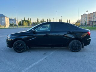 2021 Lada (ВАЗ) Vesta I, чёрный, 1069000 рублей, вид 4