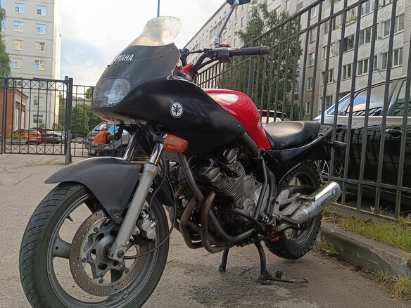 1995 Yamaha XJ600, чёрный, 170000 рублей - вид 1