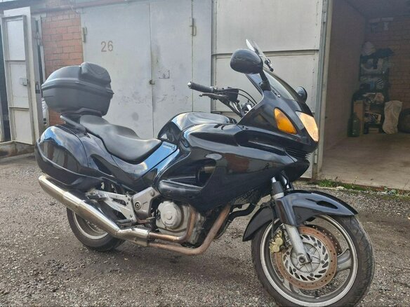 1998 Honda NT650V Deauville, чёрный, 240000 рублей