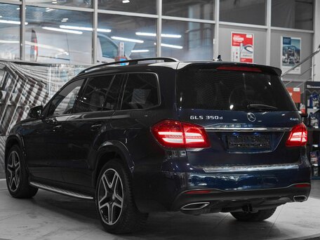2016 Mercedes-Benz GLS 350 d I (X166), синий, 4049000 рублей, вид 4