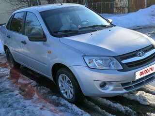 2016 Lada (ВАЗ) Granta I, серебристый, 550000 рублей, вид 2