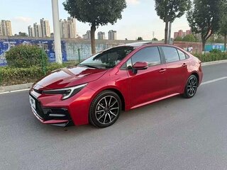 2022 Toyota Levin XII (E210) Рестайлинг, красный, 1235000 рублей, вид 2