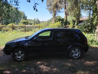 2002 Volkswagen Golf IV, чёрный, 200000 рублей, вид 3