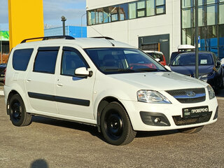 2013 Lada (ВАЗ) Largus I, белый, 600000 рублей, вид 3