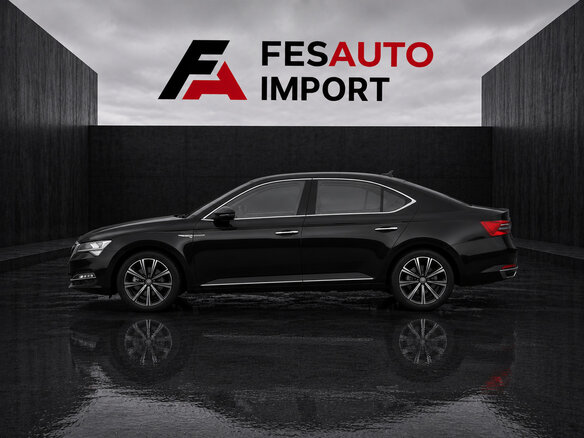 2026 Skoda Superb III Рестайлинг, чёрный - вид 5