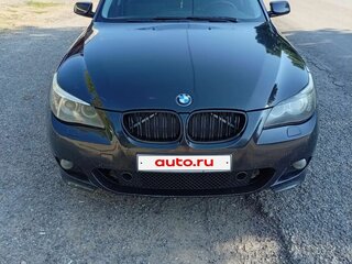 2007 BMW 5 серии 525xi V (E60/E61), чёрный, 1300000 рублей, вид 2