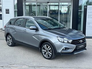 2018 Lada (ВАЗ) Vesta SW Cross I, серый, 988000 рублей, вид 3