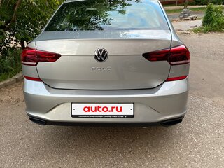 2020 Volkswagen Polo VI, серебристый, 1750000 рублей, вид 3