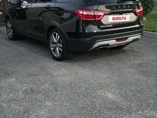 2018 Lada (ВАЗ) Vesta SW I, чёрный, 1050000 рублей, вид 1
