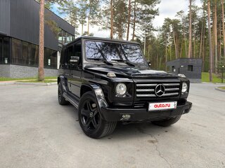 2010 Mercedes-Benz G-Класс AMG 55 AMG I (W463) Рестайлинг, чёрный, 3600000 рублей, вид 3