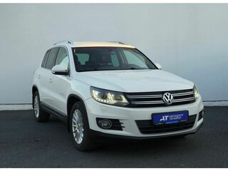 2013 Volkswagen Tiguan I Рестайлинг, белый, 1499000 рублей, вид 4