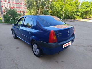 2007 Renault Logan I, синий, 285000 рублей, вид 4