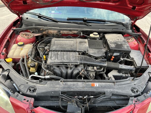 2005 Mazda 3 I (BK), красный, 460000 рублей - вид 14
