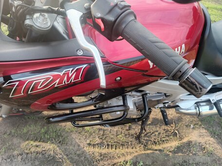 1999 Yamaha TDM850, красный, 350000 рублей, вид 4