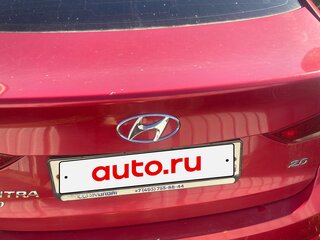 2017 Hyundai Elantra VI (AD), красный, 1300000 рублей, вид 2