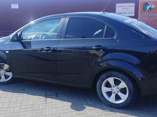 2012 Chevrolet Aveo II, чёрный, 595000 рублей, вид 5