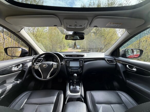 2014 Nissan Qashqai II, красный, 1500000 рублей - вид 9