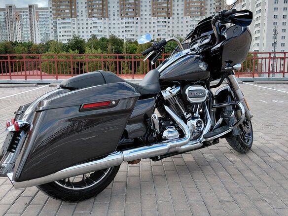 2022 Harley-Davidson Road Glide, серый, 1360000 рублей - вид 14